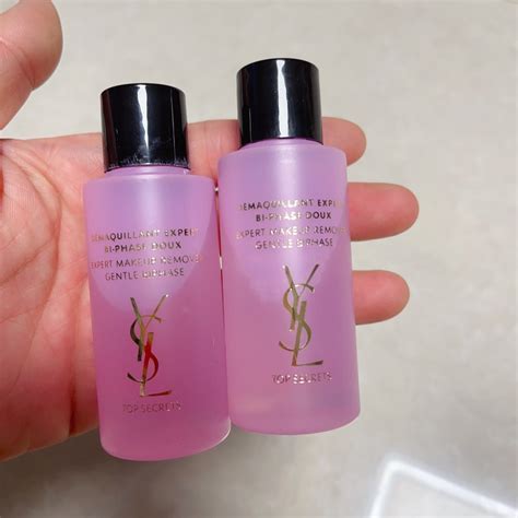 ysl top secrets toning &|ysl top secrets makeup remover.